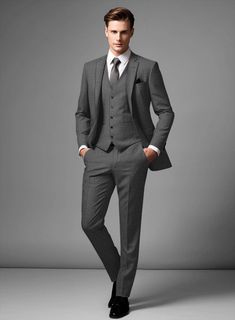 Go beyond the norms of dressing for your day with our Italian Wool Lycra Franciso Suit, which manifests perfection. Tailored from a premium virgin wool and lycra blend, our suit has a texturized pattern with a stunner gray shaded aura that feels completely light and will fit like a luxury in your wardrobe. Perfect for your next elite soiree or important business gatherings, get ready to attract elegance. Shop now and establish your stylish demeanor.   Look features a 2 button jacket with notch lapels, horn royal black buttons, single vent, three cuff buttons and two welted back pockets on trousers.   Click 'Customize Now' to modify the look if needed.  Lining: Viscose. Fitted Wool Three-piece Suit For Office, Fitted Suits In Suiting Fabric For Office Wear, Fitted Wool Business Sets, Fitted Wool Three-piece Suit For Work, Fitted Suit In Suiting Fabric For Office, Fitted Suits In Suiting Fabric, Fitted Professional Business Sets, Professional Fitted Business Sets, Fitted Suits For Office Wear