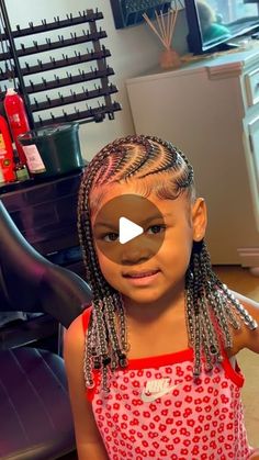 UW$ | NYC HAIRSTYLIST on Instagram: "Vacation ready!🌴 Kids Fulani freestyle + beads😍 @eli.dior_ @roseeyeview  - - - - #kidshairstyles #fulanibraids #protectivestyles #explore #earthfocus #kids #natural" Little Braiding Girl Hair Styles, Kids Cornrows With Beads, One One Hairstyles Braids, Hair For Kids Braids, Kids Braid Styles With Beads, Fulani Braids Hairstyles Kids, Hairstyle Braids For Kids, Kiddie Braid Styles, Kiddie Braids With Beads