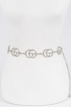 Plus Size Multi Rhinestone Metal CG Chain Belt – BPosh Beauty Bar & Boutique Silver Chain Link Jewelry For Wedding, Trendy Silver Chain Belt As Gift, Elegant Silver Crystal Chain Belt, Silver Crystal Chain Belt For Party, Elegant Silver Chain Belt With Rhinestones, Trendy Silver Jewelry With Diamond Accents, Trendy Silver Rhinestone Necklace, Trendy Wedding Jewelry With Chain Detail, Rhinestone Chain Link Jewelry