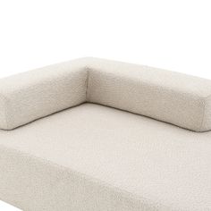 the corner sofa is made out of fabric