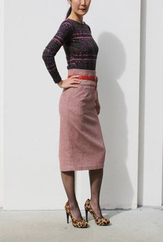 "Popular Wool High Waist Pencil Skirt in red tweed is finally here Brunch with friends, meetings at office or night out this skirt fits right in Flattering below the knee length makes it polished look while waist band sitting high on your waist makes your legs long and lean It is made of high quality red tweed wool with hint of stretch This slim winter skirt is constructed meticulously in tailor fit each size Wardrobe staple piece through all year round -Long and lean silhouette -Tailored Fit -D Red Midi Pencil Skirt For Work, Red Fitted Long Pencil Skirt, High Waist Retro Winter Skirt, Retro High Waist Winter Skirt, Retro High-waist Winter Skirt, Red Fitted Midi Pencil Skirt, High Waist Red Lined Pencil Skirt, Red High Waist Lined Pencil Skirt, High-waisted Red Fitted Pencil Skirt