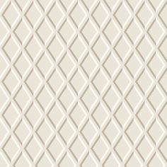 a beige and white geometric pattern with diagonal lines on the side, as well as small squares