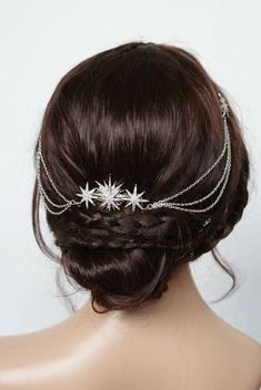 Hey, I found this really awesome Etsy listing at https://www.etsy.com/listing/583325189/star-bridal-headpiece-wedding-hair-drape Hair Chain Wedding, Celestial Hair, Bridal Hair Chain, Boho Waves, Headpiece Wedding Hair, Hair Chain, Art Deco Hair, Wedding Hair Head Piece, Hair Chains