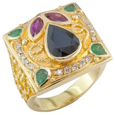 Contemporary Bracelets, Colored Stones, Domed Ring, Gold Wire, Jewelry Business, Pear Shape, Brilliant Cut Diamond, Or Rose, Ring Designs