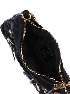 Black velvet Voyou Party shoulder bag Width: 24 cm Height: 14 cm Depth: 4 cm Handle height: 26 cmGender: WOMENMaterial: EXTERIOR: 100% FABRIC LINING: 95% COTTON 5% ACRYLICColor: BLACKMade in: ITProduct ID: BB50W0B1ZZ 001*Import tax/duty will be calculated at checkout (If applicable) Luxury Clutch Shoulder Bag With Zipper Closure, Luxury Crossbody Clutch With Zipper Closure, Evening Bags With Zipper Pocket, Rectangular Evening Shoulder Bag With Zipper Pocket, Designer Formal Shoulder Bag With Zipper Pocket, Evening Shoulder Bag With Zipper Closure, Luxury Evening Bags With Zipper Pocket, Evening Clutch Shoulder Bag With Zipper, Luxury Evening Shoulder Bag With Zipper Closure