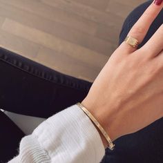 The cutest oversized pinky ring you own + a future family heirloom. What more can you ask for? 14K Gold Baguette Diamond Handmade in NYC, please allow 2 weeks Cartier Pinky Ring, Pinky Rings For Women, Multi Chain Bracelet, Ring Stacks, Pinky Rings, Gold Pinky Ring, Gold Jewelry Simple, Jewelry Simple, Future Family