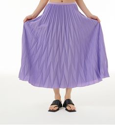 Women's Long Skirt Solid Color Pleated Skirt for Daily Holiday Vacation Non-stretch Pleated Mini Skirt, Non-stretch Lined Mini Pleated Skirt, Trendy Non-stretch Flared Skirt, Spring Non-stretch Long Skirt, Spring Pleated Non-stretch Mini Skirt, Non-stretch Long Skirt For Spring, Trendy Long Skirt For Summer, Trendy Non-stretch Pleated Skirt For Summer, Non-stretch Pleated Tiered Skirt