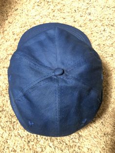 "Appears to be unworn and essentially new. Storage wear barely visible, see pics. Amazing rare item in excellent vintage condition! Vintage 1980s Pepsi Cola Employee Promo Snapback Baseball Cap, Blue Snapback. Condition is \"Used\". Shipped with USPS First Class." Retro Blue Six-panel Baseball Cap, Vintage Blue Baseball Dad Hat, Vintage Blue Dad Hat Baseball Cap, Vintage Blue Cotton Baseball Cap, Vintage Blue Cotton Dad Hat, Blue Six-panel Cotton Fitted Hat, Casual Blue 5-panel Fitted Hat, Retro Blue Baseball Cap, Vintage Blue Snapback Dad Hat