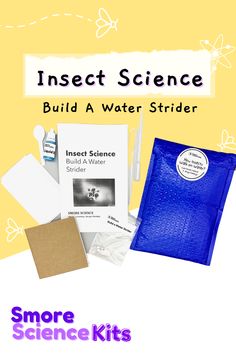 an inset science kit is shown with the instructions for how to use it in this project