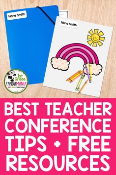 the best teacher conference tips and free resources