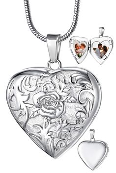 PRICES MAY VARY. 💖Package include：A locket necklace with chain only, locket size: About 1.1inch, Chain Length:18+2 inches(Adjustable). 🎁 Versatile Gift for All: Perfect for every family member and every occasion! Whether it's for daughters, sons, moms, dads, grandmothers, granddaughters, grandsons, sisters, brothers, or couples, our Fanery Sue locket necklace is a heartfelt choice. Especially ideal for the upcoming Mother's Day celebration! ❤ Emotional Connection of Locket: Strengthen your bon Customizable Locket Necklace For Wedding And Mother's Day, Valentine's Day Adjustable Locket Necklace, Customizable Heart Locket Necklace For Valentine's Day, Customized Jewelry For Wedding Gift On Valentine's Day, Customizable Heart Locket Necklace For Gift, Customizable Locket Necklace For Valentine's Day, Valentine's Day Customizable Locket Necklace, Locket With Picture Inside, Butterfly Locket Necklace