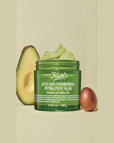 Leaves skin softer and hydrated in just 15 minutes* Conditions skin with addictively creamy moisture Leaves skin feeling supple, replenished and nourished Fragrancefree *Kiehl's considers ingredients to be naturally derived if they retain more than 50% of their molecular structure after being processed from a natural source.

Key Ingredients:Avocado Fruit Extract: Avocado Fruit Extract is a concentrated extract taken from the pulp of the everpopular Avocado Fruit. Within our formula, it helps seal in hydration and moisturize skin. Avocado Oil: Derived from the beloved Avocado Fruit, Avocado Oil has a rich, emollient texture and contains a balance of lipids including omega essential fatty acids. Within our formula, Avocado Oil is known to moisturize, nourish and soften skin. Evening Primros Avocado Eye Cream, Avocado Mask, Avocado Face Mask, Hydrating Face Mask, Avocado Fruit, Molecular Structure, Evening Primrose Oil, Ripe Avocado, Soften Skin