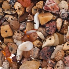 many different types of rocks and stones