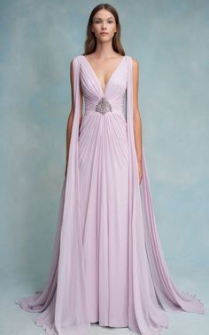 Western Gown, Grecian Dress, فستان سهرة, Jenny Packham, Chiffon Gown, Fantasy Dress, Beautiful Gowns, Silk Chiffon