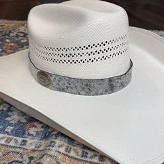 Genuine Cowhide Hat Band Adjustable Colors and patterns will vary Hat not included Luxury White Hat Bands For Ranch, Cheap Adjustable Outdoor Hat Bands, Luxury White Country Hat Bands, Colors And Patterns, Hat Band, Hat Sizes, Panama Hat, Cowboy Hats, 1 Inch