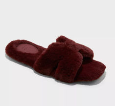 Hermes Slippers, Closet Capsule, Fur Loafers, Red Slippers, Xmas Wishlist, Slide Slippers, Fuzzy Slippers, Cozy Season, Loafer Slippers