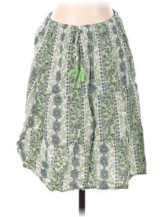 J.Jill Casual Skirt Size: Small Bottoms - used. 100% RAYON, Print | J.Jill Casual Skirt: Green Print Bottoms - Size Small Green Knee-length Bottoms For Vacation, Green Knee-length Vacation Bottoms, Green Knee-length Beach Bottoms, Knee-length Green Beach Bottoms, Green Print, Casual Skirt, Womens Bottoms, Women Handbags, Skirt