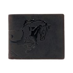 Designed in the USA, this wallet is a perfect blend of rugged style and craftsmanship. Made from genuine leather, it features a striking horse embossed design, giving it a bold, western-inspired look. Inside, the bifold wallet offers multiple card slots, a clear ID window, and a double spacious bill compartment, providing ample space for your everyday essentials. The durable leather construction ensures long-lasting wear, making this wallet both a functional and stylish accessory for those who a Bison Leather, American Bison, Rugged Style, Embossed Design, Minimalist Wallet, Bifold Wallet, Wallet Chain, Trifold Wallet, Everyday Essentials