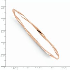 Introducing our stunning 10K Rose Gold Slip-On Bangle, the perfect accessory to elevate your style and add a touch of elegance to your outfit. Crafted from solid rose gold with a polished finish, this bangle is not only luxurious but also durable, ensuring it will stand the test of time.The slip-on design of this bangle makes it incredibly easy to wear, allowing you to effortlessly add a touch of sophistication to any look. The bangle measures 7 inches in length and 9.5 mm in width, making it the perfect size for any woman looking to make a statement with her jewelry.Despite its luxurious look and feel, this bangle is surprisingly lightweight, weighing only 1.45 grams. This means you can comfortably wear it every day without feeling weighed down or uncomfortable.Whether you're dressing up Bangles Making, Hollow Design, Elevate Your Style, Bangle Bracelet, Timeless Pieces, Bangle Bracelets, Your Style, Bangles, Slip On