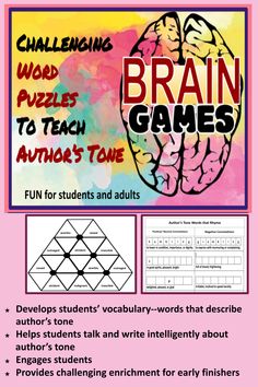 brain games for children to play with their own hands and fingers, including puzzless