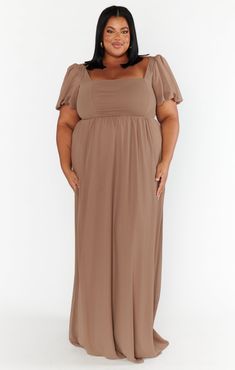 Hearts a flutter in the Nora Maxi Dress! This flattering maxi has a square neckline with a smocked back to ensure the perfect fit on your bust. The empire waist makes this a great dress for moms-to-be! For the bridesmaid who loves a floaty, romantic sleeve moment, or anyone with a special event to attend. Flowy Square Neck Ruched Maxi Dress, Flowy Ruched Maxi Dress With Square Neck, Elegant Maxi Dress With Smocked Back And Straight Neckline, Elegant Maxi Dress With Smocked Bodice And Square Neck, Chic Square Neck Maxi Dress With Ruched Bodice, Chic Maxi Dress With Ruched Bodice And Square Neck, Square Neck Ruched Maxi Dress With Fitted Bodice, Ruched Square Neck Fitted Bodice Maxi Dress, Ruched Square Neck Maxi Dress With Fitted Bodice