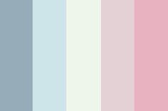 blue and pink color swatches for the same wallpaper or background, all in different shades