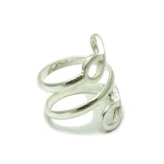 Stylish sterling silver ring,925/1000. Stamped 925. Approximate weight 4.5 grams. Top width 2.1cm. All our jewels are made from solid sterling silver 925/1000 and are carefully crafted by hand in our family workshop. We dispatch your orders in 5 working days, worldwide and the postage is $5. We ship registered priority mail. Please allow 5-7 working days for delivery in Europe and 10-15 working days outside Europe. For any questions - please do not hesitate to contact me! Sterling Silver Open Band Ring Stamped 925, Silver Hallmarked Toe Ring, Sterling Silver Open Band Ring With 925 Stamp, Sterling Silver Ring With Open Band In Silver Color, Silver Sterling Silver Ring With Open Band, Sterling Silver Open Band Silver Ring, Sterling Silver Open Band Ring, Nickel-free Sterling Silver Open Band Ring, Silver Hallmarked Open Band Ring