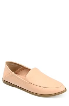 This menswear inspired loafer features a collapsible heel counter so you can transform it into a mule. 0.5" heel Round apron toe Slip-on Collapsible heel counter Vegan leather upper, manmade sole Imported Loafers Online, Slip On Loafers, Menswear Inspired, Journee Collection, Fashion Flats, Leather Material, Womens Flats, Loafer Shoes, Mule