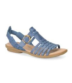 product image Casual T-strap Wedge Sandals For Vacation, Casual T-strap Sandals With Woven Sole For Beach, Casual Adjustable Wedge Sandals With Cushioned Footbed, Casual Synthetic T-strap Wedge Sandals, Casual Adjustable Closed Toe Wedge Sandals, Casual Closed Toe Adjustable Wedge Sandals, Flat Shoes For Women, Huarache Sandals, Women Shoes Online