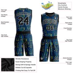 Represent your distinct look with this custom basketball jersey from our web. It boasts environmentally friendly sublimation digital printing technology and classic trims along with moisture-wicking technology for added comfort. Features: 1. Material: 100% Recycled Polyester 2. Jersey with sublimation printed name and numbers 3. Fit: Jerseys have an athletic cut. For a looser fit, we recommend ordering one size larger than you normally wear 4. Moisture-wicking fabric has spongy handle, good drap Custom Basketball Jersey, Blue Football, Custom Basketball, Gray Camo, Basketball Jerseys, Custom Suit, Blue Camo, Jersey Design, Sporty Look