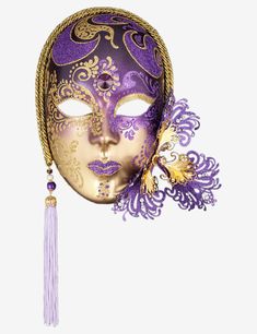 Ofelia authentic venetian mask in papier mache with metal decoration. Handcrafted according to the original Venice carnival tradition. Manufactured in Venice by the famous venetian masters. Each item is provided with certificate of authenticity. H 32 x L 22 cm Elegant Masks For Carnival And Festivals, Elegant Masks For Theater And Festivals, Elegant Costume Masks For Festivals, Mask Ball, Mask Carnival, Circus Aesthetic, Venice Mask, Venetian Masquerade Masks, Mask Drawing