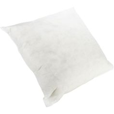 a white pillow on a white background