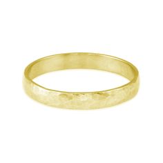 A simple 14K gold band. You can wear it alone or stack it with others. Wear it as a thumb ring. It also makes a great ceremony or commitment band. It can be customized with engraving or stones too. I make a hammered version and a smooth version.Details:- Choose from 14K white, rose or yellow gold- Choose a hammered or smooth texture- It's 3mm wide- It's made to order and ships within 7-10 days- Ships through USPS priority mail in a gift boxFor larger sizes please contact me for current pricing. Anniversary Bands With Smooth Bezel In Thick Shape, Anniversary Bands With Smooth Bezel, Thick Shape, Anniversary Bands With Smooth Bezel And Thick Band, Thick Band With Smooth Bezel For Anniversary, Anniversary Thick Band With Smooth Bezel, 14k Gold Jewelry With Smooth Bezel For Wedding, Adjustable Thick Band 14k Gold Rings, Wedding Rings With Smooth Bezel And Thick Band, Adjustable Yellow Gold Thick Band Stackable Rings