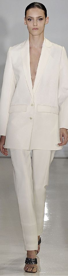 Ralph Rucci Spring 2015 Ready-to-Wear Ralph Lauren 2003, Ralph Lauren 2006 Fall, Ralph Lauren 2005 Spring, Satin Suits, Ralph Lauren 2012 Spring, Ralph Lauren Spring 2015, Fur Top, American Fashion Designers