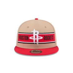 The Houston Rockets 2024 Draft 9FIFTY Snapback features an embroidered Rockets logo and team wordmark at the front panels with the official NBA Logoman above a snapback closure at the rear and a gray undervisor. Throwback Snapback Hat With Flat Brim For Fans, Throwback Flat Brim Snapback Hat For Fans, Snapback Hat With Team Logo For Fans, Flat Bill Snapback Hat With Team Logo, Game Day Snapback Hat With Logo Patch, Fan Merchandise Snapback Hat With Team Logo, Throwback Team-colored Snapback Hat, Fan Gear Snapback Hat With Team Logo, Snapback Hat With Team Logo For Fan Gear