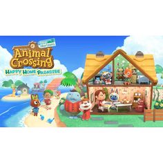 an animal crossing happy home paradise game