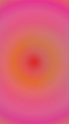 an orange and pink circular pattern on a white background