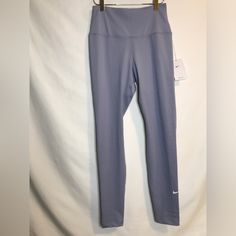 Nwt Nike Dri-Fit Training Full Length Workout Pant. Powder Blue. Tight Fit. High Rise. Sz Small. *Tag Came Off When Trying On. Measurements: Hip To Hem: 36 Inches Flat Full Length Pants, Nike Pants, Powder Blue, Workout Pants, Nike Dri Fit, Dri Fit, Nike Women, Pant Jumpsuit, Full Length