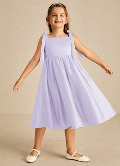 Let your flower girl have fun walking down the aisle while tossing petals in our Matte Satin A-line dress, Chelsie. The shoulder ties into a beautiful bow while the gathered skrit is perfect for twirling an dancing. Satin Flower Girl Dresses, Lavender Flower Girl Dress, Lilac Flower Girl Dresses, Tea Length Flower Girl Dress, Flower Girl Dresses Blue, Satin Flower Girl Dress, Fun Walk, Pink Flower Girl Dresses, Lilac Flowers