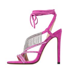 . Party Open Toe Sandals With Tassels, Party Sandals With Tassels And Open Toe, Party Open Toe Heels With Tassels, Party Heels With Tassels And Open Toe, Party Tassel Open Toe Heels, Chic Party Sandals With Tassels, Chic Party Heels With Tassels, High Heel Tassel Party Sandals, High Heel Tassel Sandals For Party