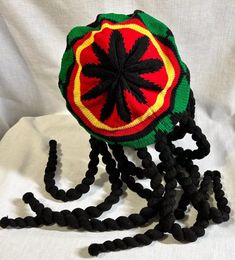 Adult Rasta Jamaican Hat Dread Locks Wig Knitted Funky Caribbean Cap | eBay Casual One Size Fits Most Cap Headwrap, Casual One Size Fits Most Headwrap, Casual One-size-fits-most Cap Headwrap, Casual Adjustable Knitted Bonnet, Adjustable Knitted Casual Bonnet, Casual Adjustable Winter Headwrap, Casual Adjustable Headwrap Hat, Casual Adjustable Headwrap For Winter, Adjustable Acrylic Beanie Cap