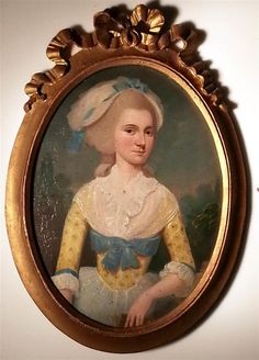 a portrait of a woman in a yellow dress