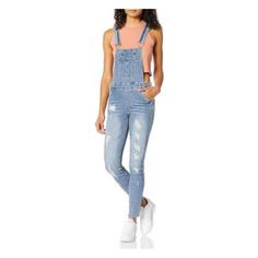 Dollhouse Women's Juniors Destructed Denim Overalls New With Tags Size 26/3 Dark Wash Distressed Overalls, Trendy Distressed Overall Bottoms, Cotton Ripped Jean Overalls, Cotton Ripped Jeans Overall, Cotton Ripped Overall Jeans, Ripped Cotton Overall Jeans, Ripped Cotton Denim Overalls, Trendy Blue Overall Jeans, Trendy Ripped Dark Wash Overalls