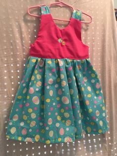 Cute Dress with Easter Eggs,  Size 18-24 Months Oct 30, Cute Dress, Girls Dress, Cute Dresses, Easter Eggs, Girls Dresses, Girl Outfits, Dress Outfits