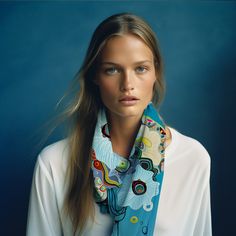 A Timeless Statement of Elegance Dive into refined elegance with our Life of the Flower silk scarf. Not just an accessory but a piece of wearable art, this scarf captures the essence of style and sophistication. Why You'll Adore the "Life of the Flower" Silk Scarf: Supreme Quality: Crafted from 100% pure, high-end silk habotai, it promises a luxe experience. Style Statement: Whether you wear it around your neck, as a chic top, elegantly tied at the waist, a trendy hair tie, or a classic headcove Bohemian Silk Scarf For Formal Occasions, Bohemian Silk Scarf For Formal Wear, Bohemian Silk Scarf For Artistic Expression, Artsy Blue Scarf As Gift, Artsy Blue Scarf As A Gift, Artsy Blue Scarf Perfect As A Gift, Artsy Blue Silk Scarf As Gift, Artsy Blue Scarves As Gifts, Artsy Blue Scarf For Gift