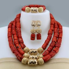 This is for high quality  handmade Jewelry, it takes 5-7 days for the production African Wedding Jewelry, Coral Jewelry Set, Wedding Jewelry Set, Chanel Pearls, Natural Stones Necklace, Mobile Screen, Nigerian Wedding, Coral Jewelry, Jewellery Uk