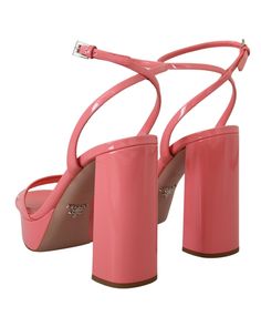 Brand: PRADA Condition: Brand new with tags Model: Block heels platform sandals Color: Pink Material: 100% patent leather Leather bottom sole for durability Logo details showcasing the iconic PRADA brand Made in Italy with high craftsmanship Exclusive and luxurious design Perfect for fashion-forward women Pink Platform Sandals, Block Heel Platform Sandals, Pink Platform, Pink Platforms, Ankle Strap Sandals Heels, Heels Platform, Platform Block Heels, Leather Platform Sandals, Block Heel Sandals