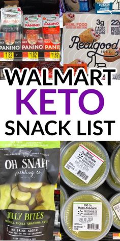 Snacks To Buy At Walmart, Keto Snack List, Snacks At Walmart, Walmart Keto, Keto Snacks To Buy, Snack List, Best Keto Snacks, Snacks To Buy, Good Keto Snacks