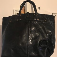 Genuine Leather Bag. Never Used. Genuine Leather Bags, Womens Tote Bags, Leather Bag, Genuine Leather, Leather, Women Shopping, Black, Color