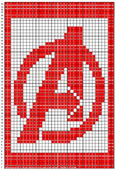 a red and white cross stitch pattern with the letter s in it's center